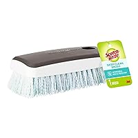 3M Scotch-Brite Deep Clean Brush, For Tile Floors and Walls, Shower Doors, Tubs, and More