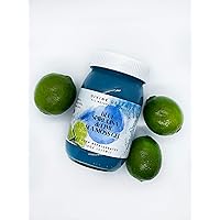 Blue Spirulina & Lime Sea Moss Gel