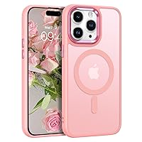 BENTOBEN iPhone 15 Pro Max Case, Phone Case iPhone 15 Pro Max Magnetic[Compatible with MagSafe] Translucent Matte Slim Shockproof Women Men Protective Case Cover for iPhone 15 Pro Max 6.7