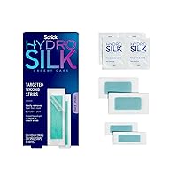 Hydro Silk Waxing Strips for Face ,Hair Removal ,Eyebrow | Bikini Soft Wax Kit for Women