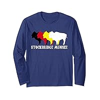 Stockbridge-Munsee Tribe Nation Indian Medicine Wheel Long Sleeve T-Shirt