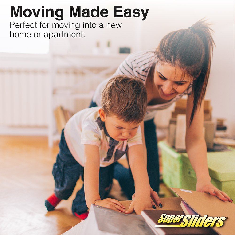 Super Sliders 4703595N 3 Inch Slider Pad Move Heavy Appliances Effortlessly, 3
