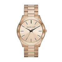 Michael Kors Oversized Slim Runway Men's Watch, Stainless Steel Watch for Men