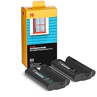 Dock Plus & Dock Photo Printer Cartridge PHC-80 – Cartridge Refill & Photo Paper- 80 Pack