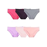 Fruit of the Loom Women's No Show Seamless Underwear, Amazing Stretch & No Panty Lines, Available in Plus Size