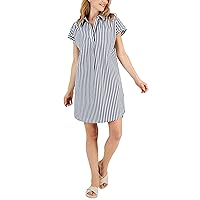 Style & Co. Striped Shirtdress