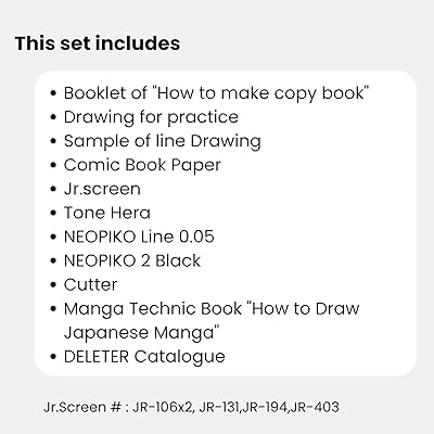 DELETER Manga Tool Kit (English version) _Delux 
