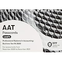 AAT Business Tax FA2020: Passcards