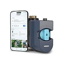 900-001 Flo Smart Water Monitor and Automatic Shutoff Sensor, Wi-Fi Water Leak Detector for 3/4-Inch Diameter Pipe