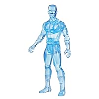 Marvel Hasbro Legends 3.75-inch Retro 375 Collection Iceman Action Figure Toy, Blue