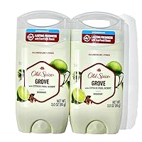 Old Spice Grove Scented Aluminum Free Deodorant Pack of 2