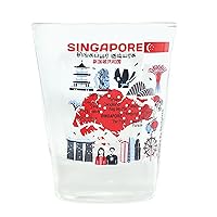 Singapore Landmarks and Icons Collage Shot Glass