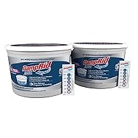 DampRid Hi-Capacity Moisture Absorber Bucket, Lavender Vanilla, 2 lb. 15.5 oz. & Moisture Detection Strip (2 Pack), Attracts & Traps Excess Moisture