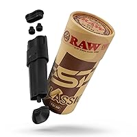 RAW Double Shot 2 Cone Filler + RAW Classic Single Size 70/30 Cones - 102 Pack