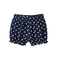 FEESHOW Infant Baby Girls Soft Cotton Ruffle Bloomers Shorts Breathable Underwear Diaper Cover