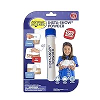 Insta-Snow Powder, 0.53 oz (15g) Test Tube – Fun Science Kits for Kids, Simple and Safe, Makes Realistic, Fluffy Snow in Seconds, Top Sensory Toys & STEM Activities for Classrooms and Home