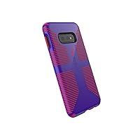 Speck Products CandyShell Grip Samsung Galaxy S10e Case, Ultraviolet Purple/Ruby Red