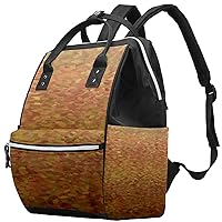 Brown Camouflage Diaper Bag Backpack Baby Nappy Changing Bags Multi Function Large Capacity Travel Bag