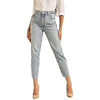 Guess Women's Eco Slim Mom Jeans
