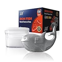 Iron Fish - Iron Fish for Iron Deficiency A Natural Source of Iron Add Iron to Food and Water Reduce Risk of Iron Supplement for Pregnant Women Vegans Gift for Women