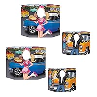 Beistle Car Hop/Greaser Photo Prop Pack of 2