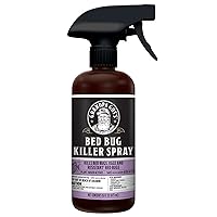 Natural Bed Bug Killer Spray, 48 Hours Time-Release Plant-Based Actives, Kills Bed Bugs & Their Eggs, 16 fl oz