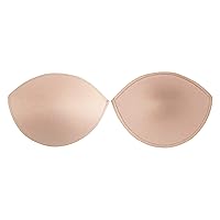 Un-Padded Bra Cups Insert or Sew In, Instant Shape + Support, Chest Crease Reducer for Bridal, Bridesmaid, Dresses
