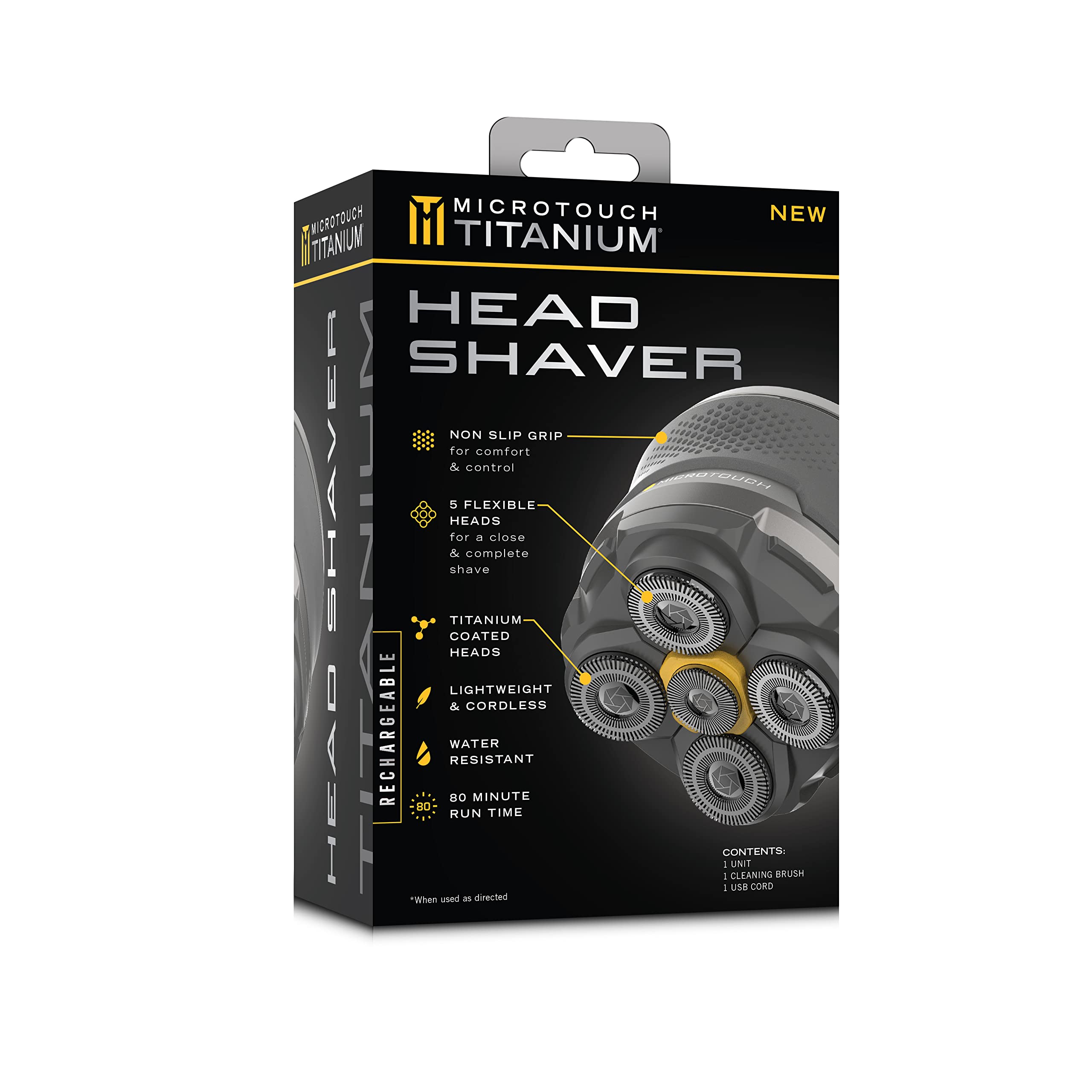 MicroTouch Titanium Head Shaver