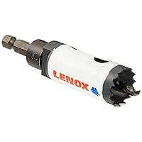 LENOX Tools Hole Saw with Arbor, Speed Slot, 1-Inch (1772481)