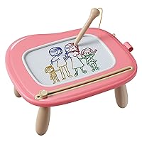 Magnetic Drawing , Doodle Board for Toddlers Age 1-2, Writing Board, Preschool Learning and Educational Toys for 1 2 3 Years Old Girl Boy, Gift for Birthday Christmas New Year(Pink)