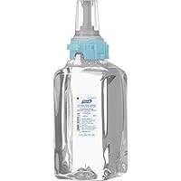 Purell Advanced Green Certified Instant Hand Sanitizer Foam, Fragrance Free, 1200 mL Sanitizer Refill ADX-12 Push-Style Dispenser (Pack of 3) - 8804-03