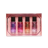 Fragrance Mist Collection 4 Piece Mini Mist Gift Set: Love Spell, Pure Seduction, Bare Vanilla, & Velvet Petals