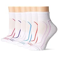 Fruit of the Loom Women's CoolZone Cotton Ankle Socks (6 Pack)