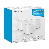 AC1200 Whole Home WiFi Mesh Routers 3-Pack, Up to 5,000 Square Feet, 802.11ac (EMESH3200)