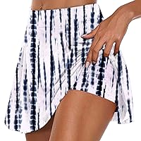 Womens Fashion Leopard Shorts 2 in 1 Athletic Skirts Shorts Comfy Lounge Elastic Waist Shorts Volleyball Beach Shorts