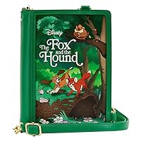Loungefly Disney Fox and the Hound Convertible Crossbody Bag