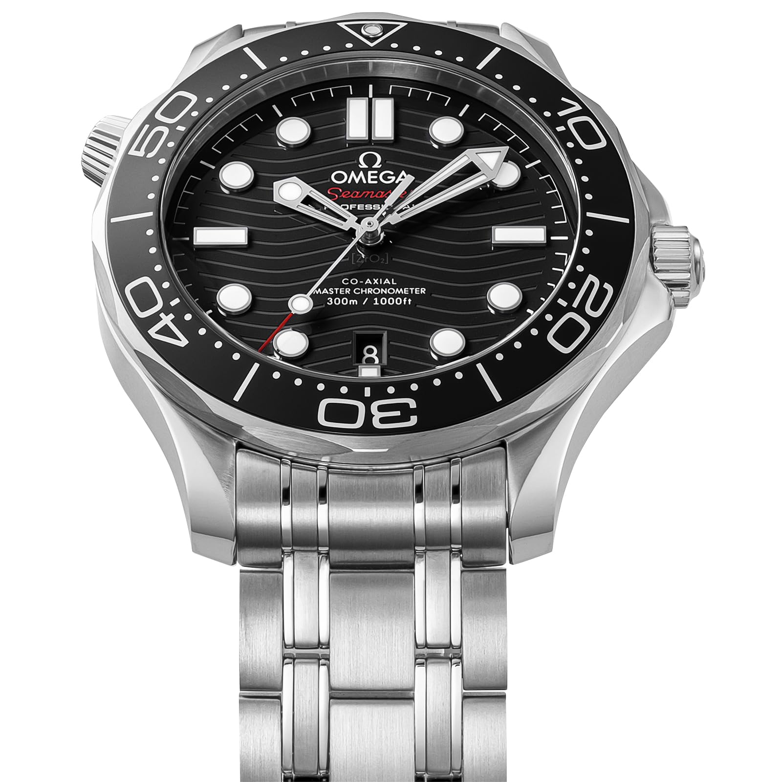 Omega Watch 210.30.42.20.01.001 Seamaster Coaxial 42mm 300m Waterproof SI [Parallel Import], Black, Bracelet Type