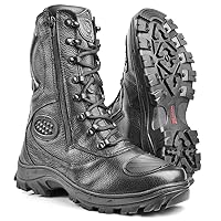 Hunting Boots for Men's and Women's Genuine Leather Motorcicle Military