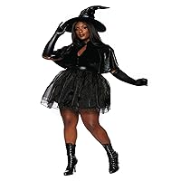 Dreamgirl Women's Plus Vintage Witch Costume