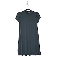 Swing T Shirt Dress | Flare Mini Modal Jersey Knit | Casual Short Sleeve Pull Over Dress