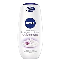 NIVEA Cashmere & Cotton Oil Shower Gel (250ml), Body Wash with Vitamin C, E, and Precious Oils, Protects Skin from Drying Out and Leaves it Touchably Smooth
