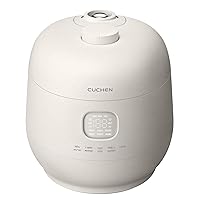 CRH-TWK1040WUS | Induction Heating Dual Pressure Rice Cooker 10 Cup (Uncooked) | High/Non-Pressure | Easy Open Handle | Stainless Cover | Auto Steam Clean | Made in Korea