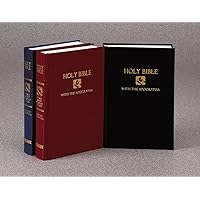 Holy Bible: New Revised Standard Version Blue with The Apocrypha Holy Bible: New Revised Standard Version Blue with The Apocrypha Hardcover Paperback