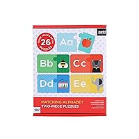 Petit Collage Matching Alphabet Two-Piece Puzzles