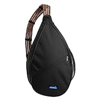 KAVU Paxton Pack Backpack Rope Sling Bag - Jet Black