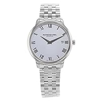 Raymond Weil Unisex 5588-ST-00300 Toccata Analog Display Swiss Quartz Silver Watch