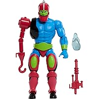 Masters of the Universe Origins Toy, Trap Jaw Cartoon Collection Action Figure, 5.5-inch MOTU Villain, Accessories & Mini-Comic