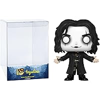 Eric Draven: P o p ! Movies Vinyl Figurine Bundle with 1 Compatible Graphic Protector (1428-72379 - B)