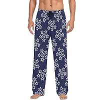ALAZA Men's Blurred Fluid Watercolor Sleep Pajama Pant