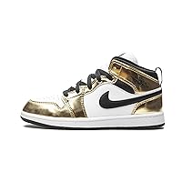 Jordan Kid's Shoes Nike Air 1 Mid SE (PS) Metallic Gold DC1422-700
